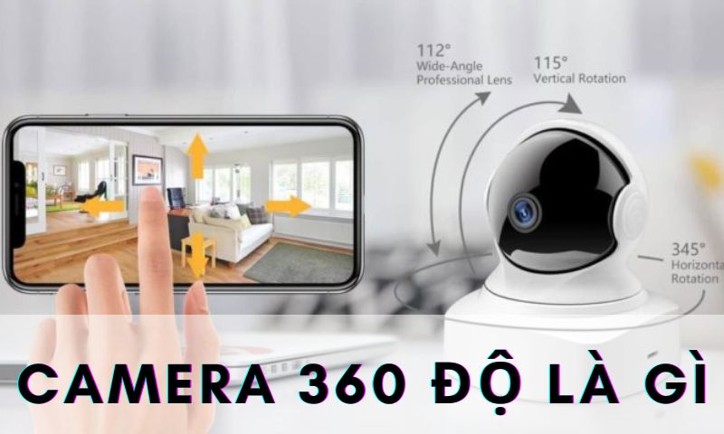 Camera 360 độ có khả năng quan sát mọi vị trí