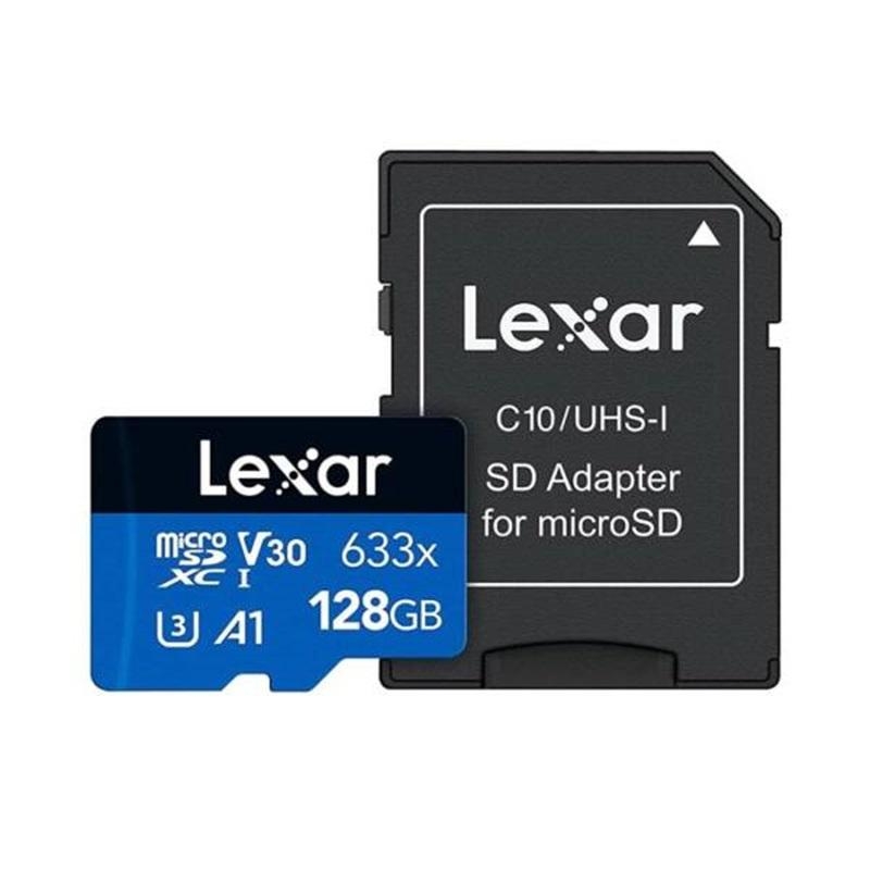 Thẻ nhớ giám sát Micro SD Lexar LSDMI128BB633A Class 10 UHS-I 128GB