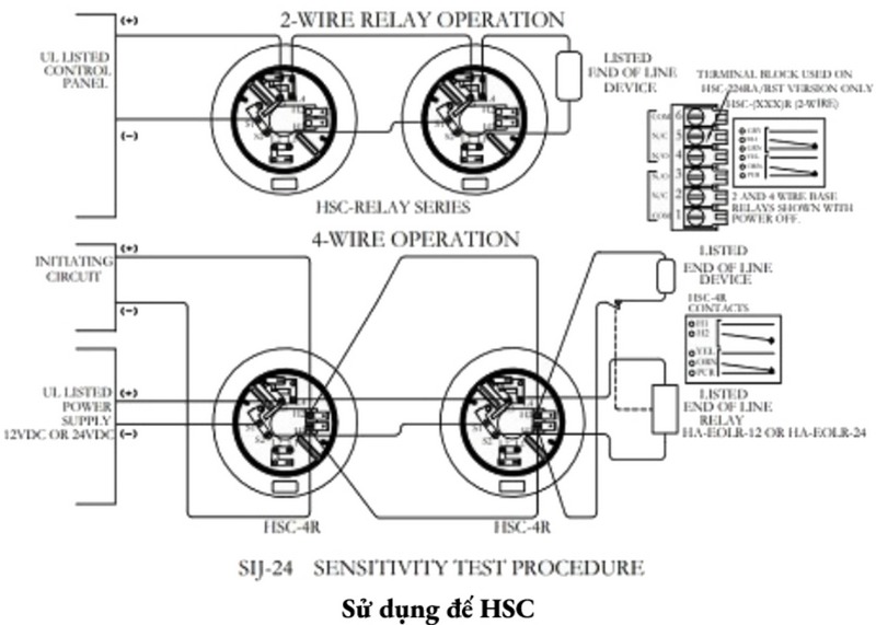 6. Lưu ý an toàn khi đấu đầu báo khói
