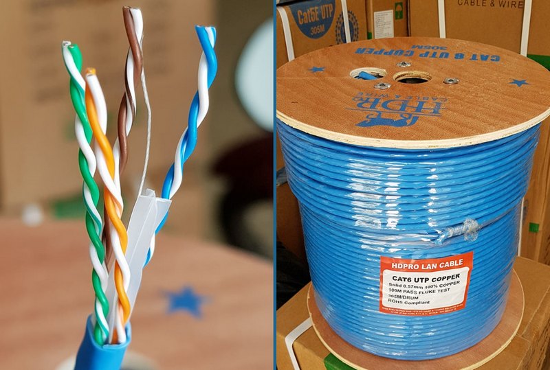 Cấu tạo và đặc điểm kỹ thuật của cáp cat6e