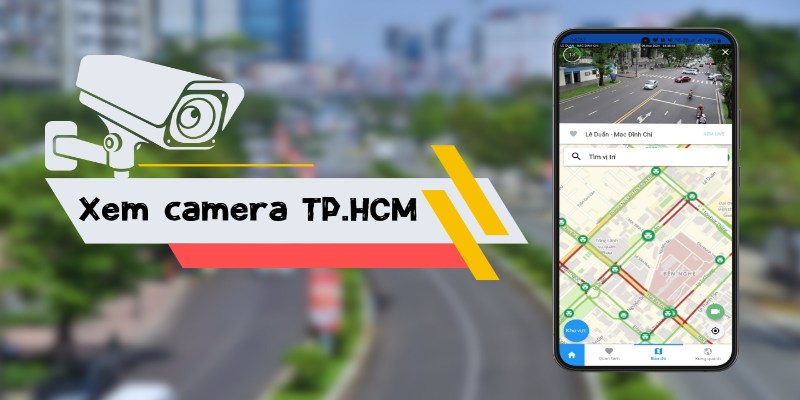 Tiến hành tra cứu camera giao thông qua ứng dụng TTGT TP.HCM