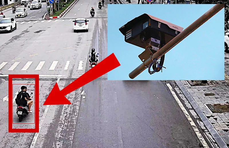 Có nhiều vị trí để lắp camera giám sát tốc độ