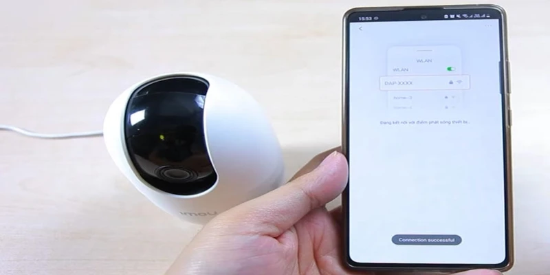 Thiết lập các tính năng trên camera Imou