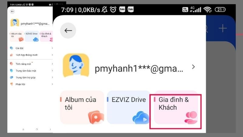 Tạo tài khoản Ezviz riêng