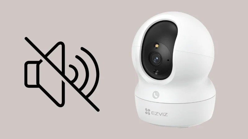 Camera EZVIZ không đàm thoại được rất bất tiện